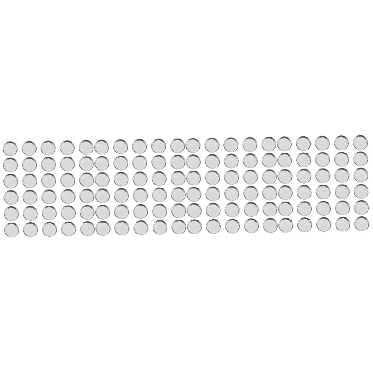 120pcs Round Empty Metal Pans for Eyeshadow Blusher Lightweight Cosmetic Accessory for Easy Storage Filling for Makeup Projects Sharing Friends