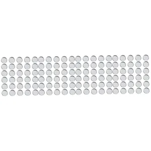 120pcs Round Empty Metal Pans for Eyeshadow Blusher Lightweight Cosmetic Accessory for Easy Storage Filling for Makeup Projects Sharing Friends