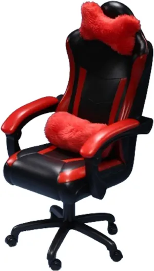 1:6 Scale Gaming Chair Model Miniature Furniture Dollhouse Accessories for 12 inch Male Collectable Action Figure, red