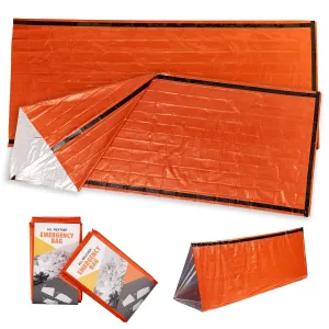 2 Premium Weatherproof Survival Sleeping Bags
