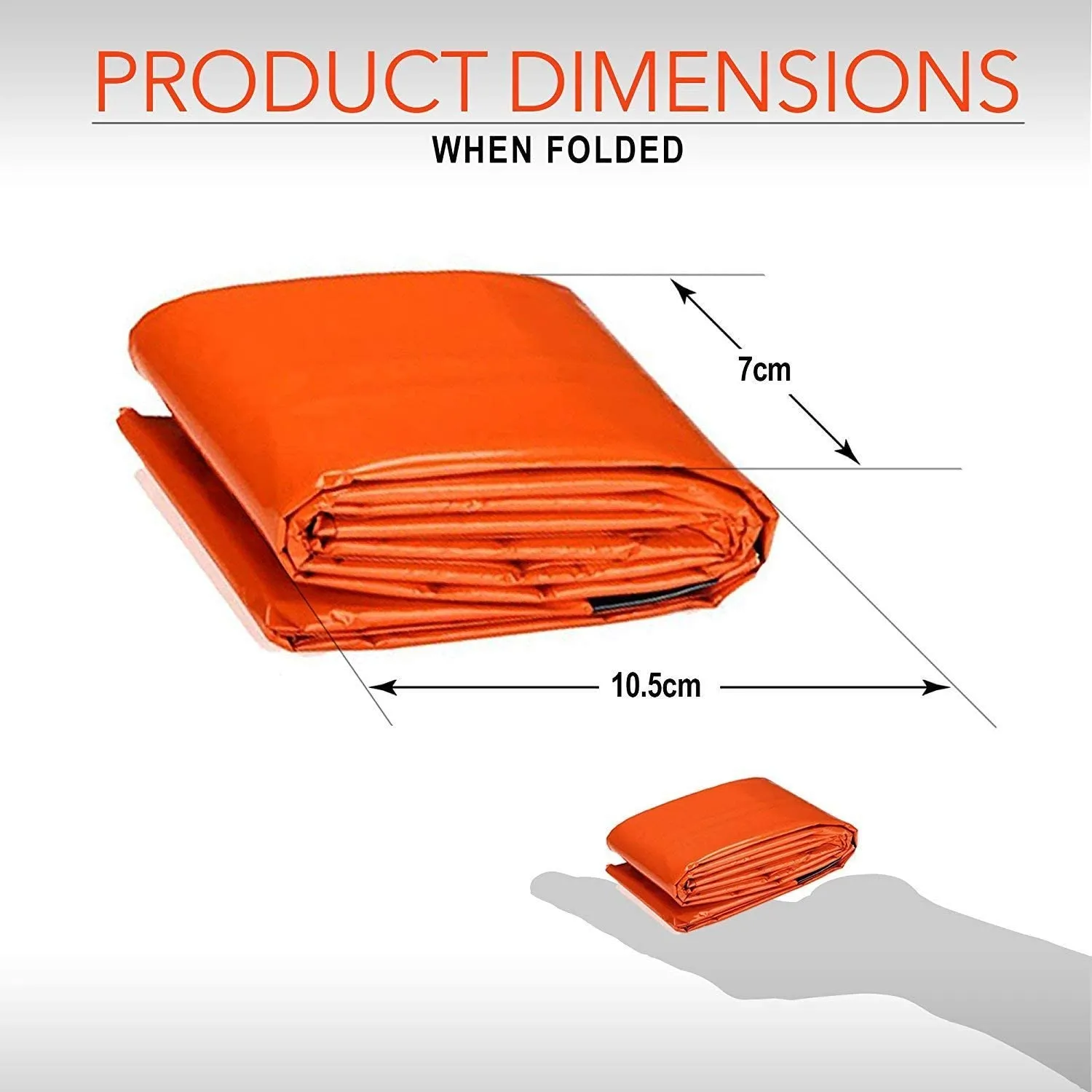 2 Premium Weatherproof Survival Sleeping Bags