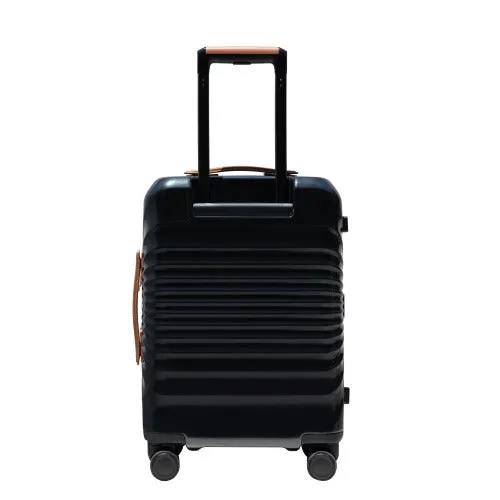 24" Luggage Lightweight Suitcase TSA Lock USB port BLACK