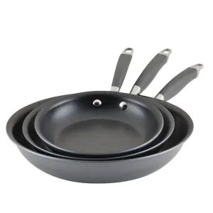 3-Piece Nonstick Frying Pan Set
