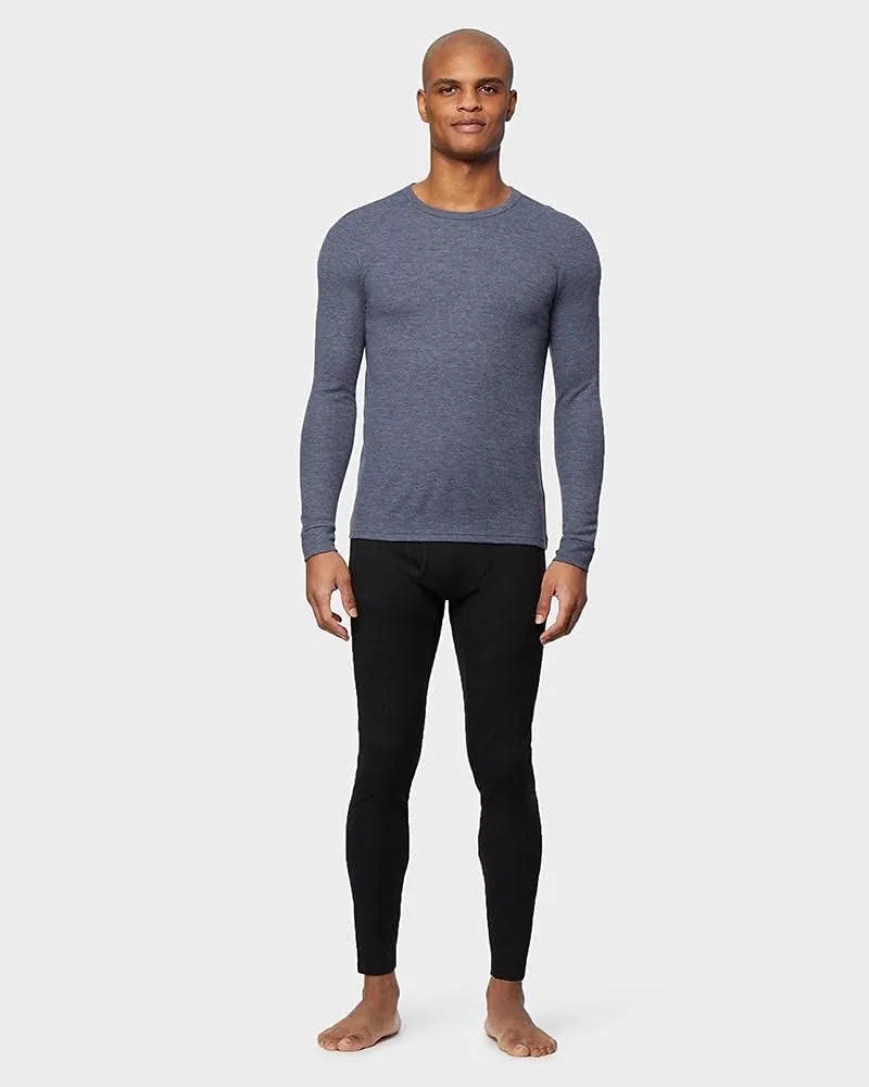 32 Degrees Heat Men’s Performance Thermal Midweight Waffle Baselayer Legging Pant