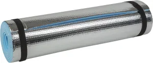 38193 – Sleeping Mat with Aluminium Coating, Approx. 50 x 180 cm, Approx. 7 mm Thick, Heat Insulating, Compact and Lightweight, Ideal for Yoga, Sports, Camping, Festivals or Beach