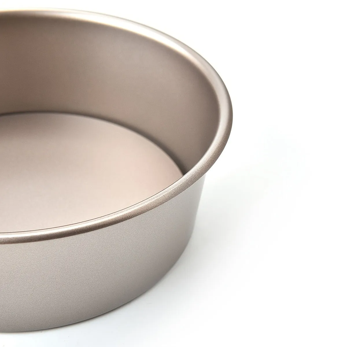 8-Inch Non-Stick Round Cake Pan with Removable Base