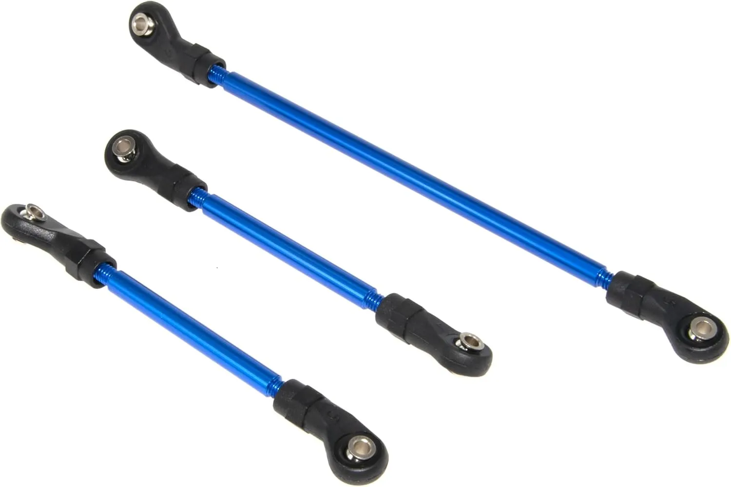 8146 Steering Pan Drag Link Compatible with Traxxas TRX-4 Upgrade 8140R 8146R Rc Car Aluminum Alloy TRX4 Part Replacement(Blue)