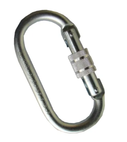 ADELA Steel Screwgate Carabiner #AF09
