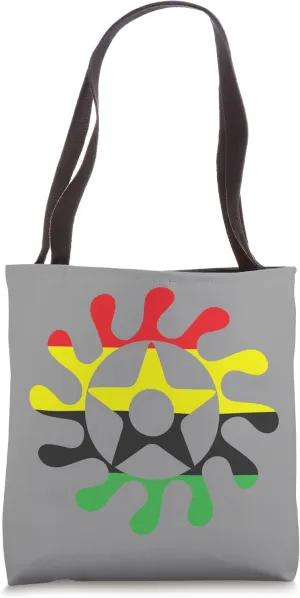 Adinkra Symbols West Pan African Symbol of Transformation Tote Bag