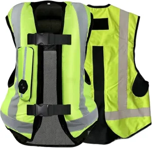 Adult Motorcycle Airbag Vest Lightweight, Adjustable, Equestrian Or Horse, Sports Vest 0.03S Trigger Body Airbag