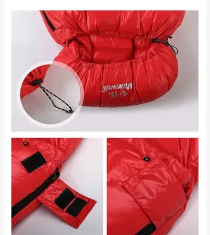 Adult Ultralight Envelope Goose Down Sleeping Bag Outdoor Backpacking Camping Hiking Travel Spring Summer Autumn Winter Portable