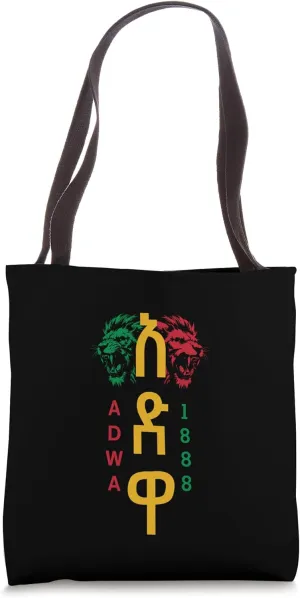 Adwa Victory Day Ethiopian 1888 Roaring Lions Tote Bag