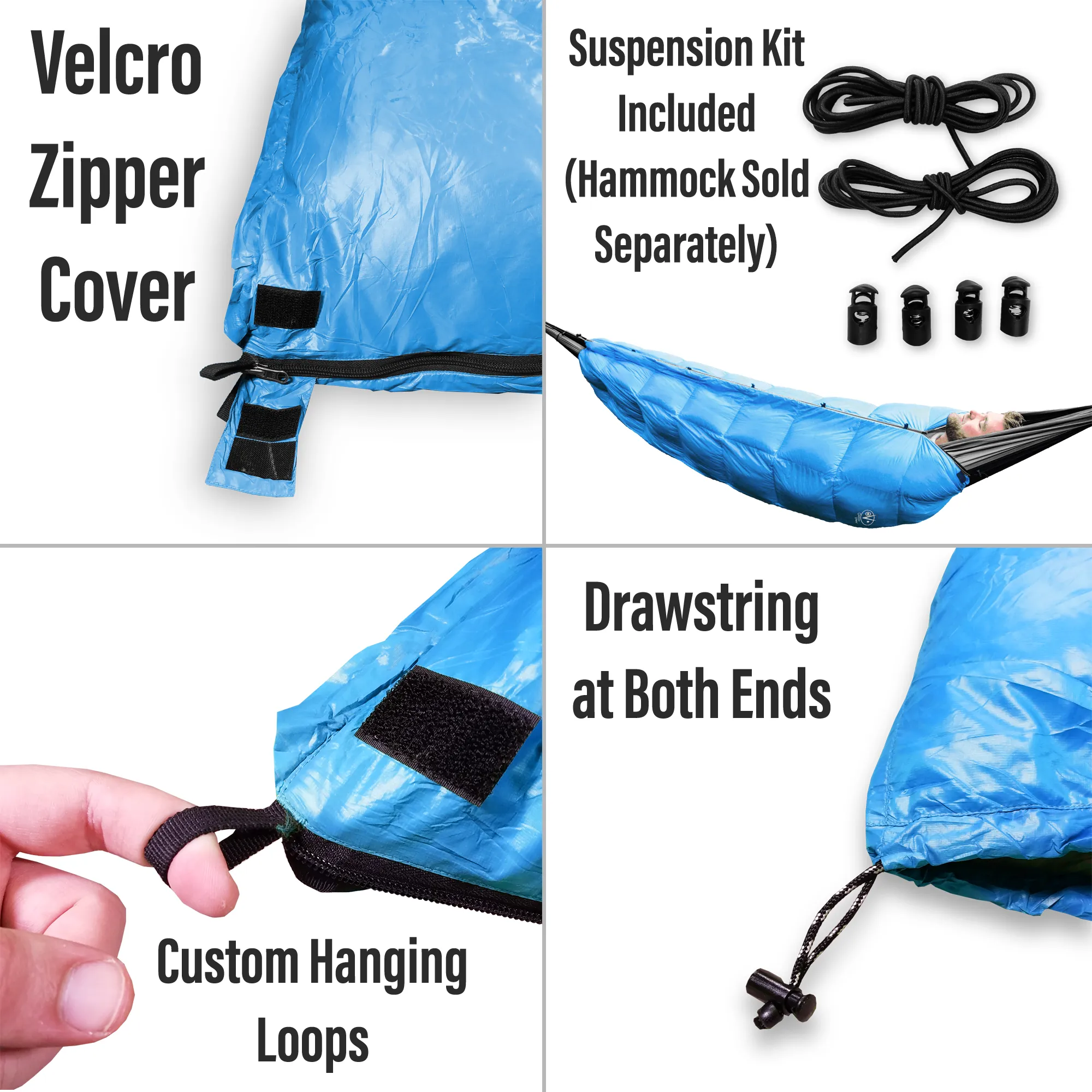 Aerie 30°F Underquilt / Sleeping Bag (Double Bag Optional)