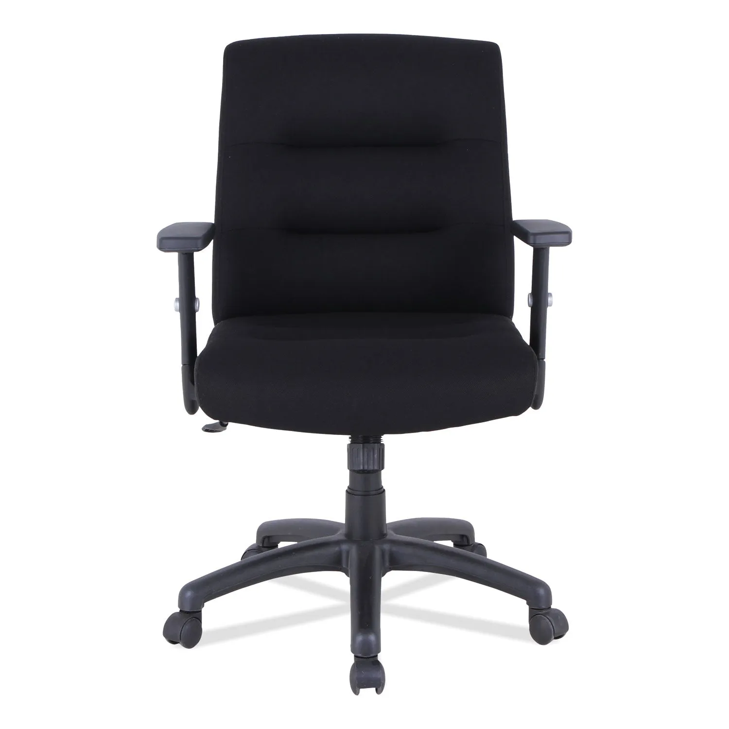 Alera® Alera Kesson Series Petite Office Chair, Supports Up To 300 Lb, 17.71" To 21.65" Seat Height, Black