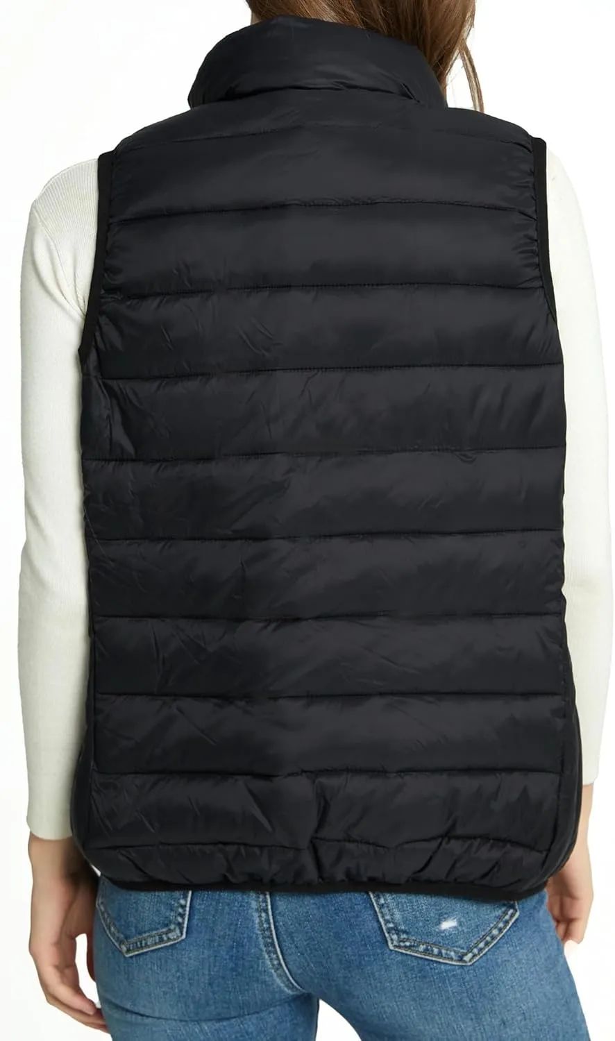 Alpine Swiss Jodie Womens Puffer Vest Lightweight Packable Down Alternative Vest Jacket