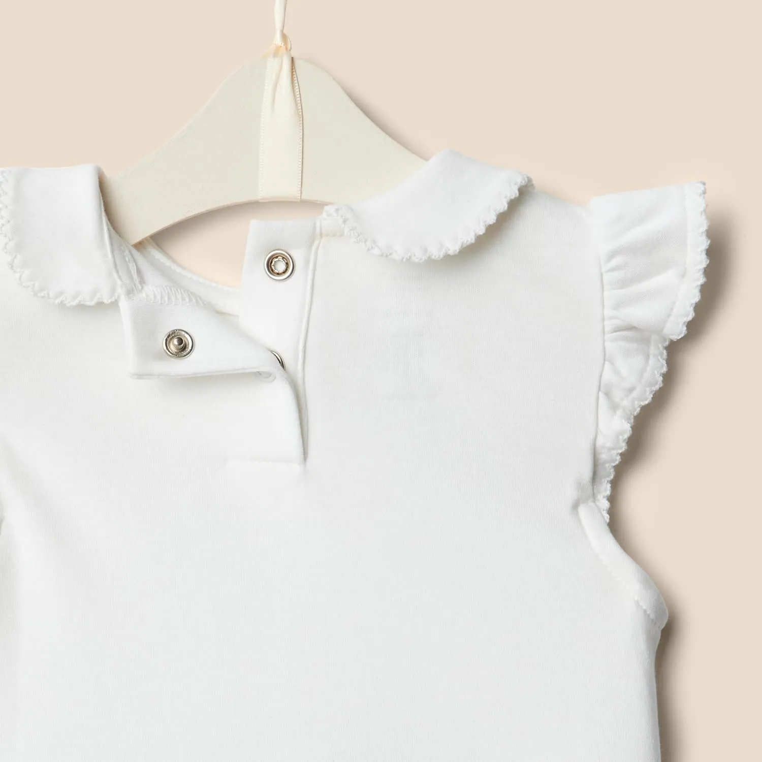 Amazon Essentials x Sofia Grainge Toddlers and Baby Girls' Short Sleeve Blouse, Pack of 2
