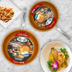 and Non-Stick Unique appearance Set 11" Frying Gotham 9.5 Time-limited Pan Steel