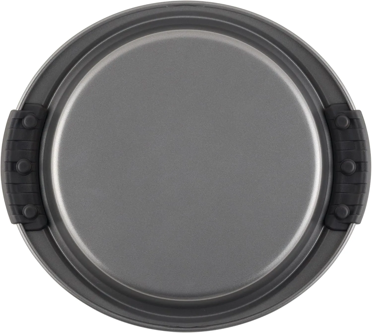 Anolon Advanced Nonstick Baking Pan/Nonstick Cake Pan, Round - 9 Inch, Gray, 1 Count (Pack of 2)