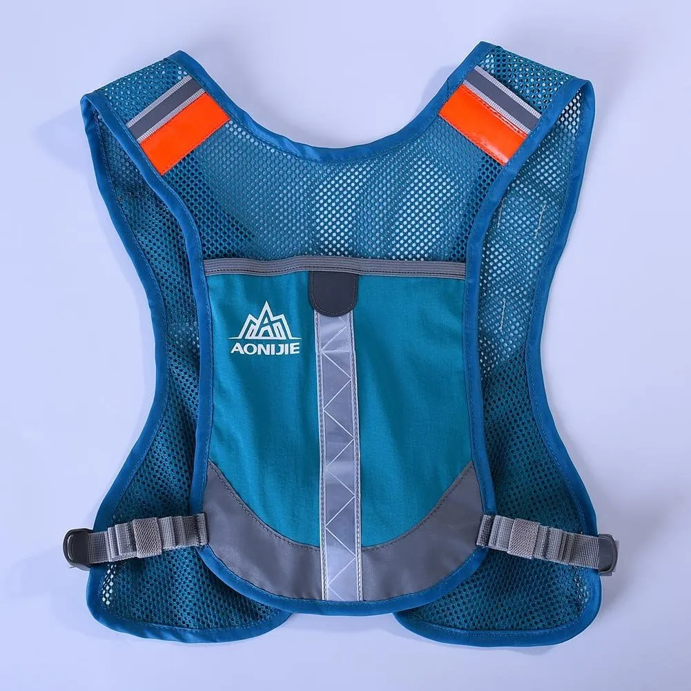 AONIJIE Lovtour Unisex Premium Reflective Vest for Running Cycling Clothes for Women Men Safety Gear with Reflective High Visibility for Outdoor Sport Cycling and Running or Marathon
