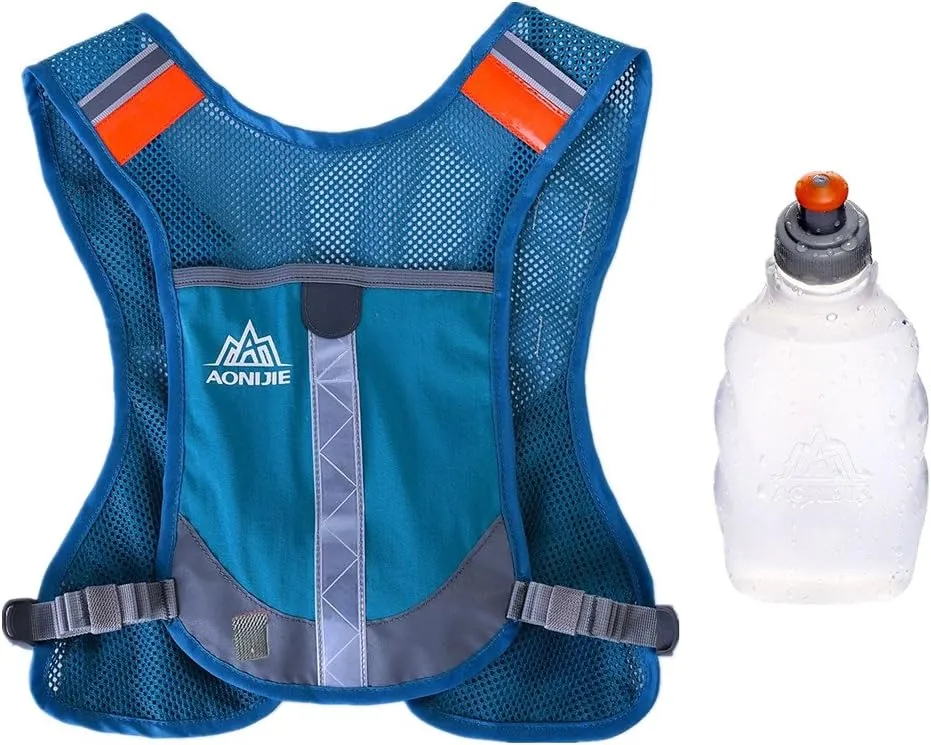 AONIJIE Lovtour Unisex Premium Reflective Vest for Running Cycling Clothes for Women Men Safety Gear with Reflective High Visibility for Outdoor Sport Cycling and Running or Marathon