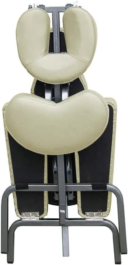 Ataraxia Deluxe Portable Folding Massage Chair w/Carry Case & Strap (Beige)