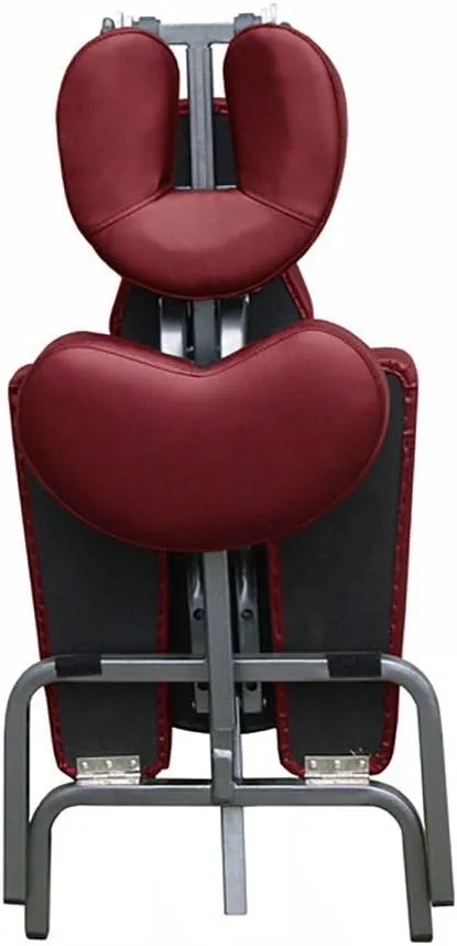 Ataraxia Deluxe Portable Folding Massage Chair w/Carry Case & Strap (Burgundy)