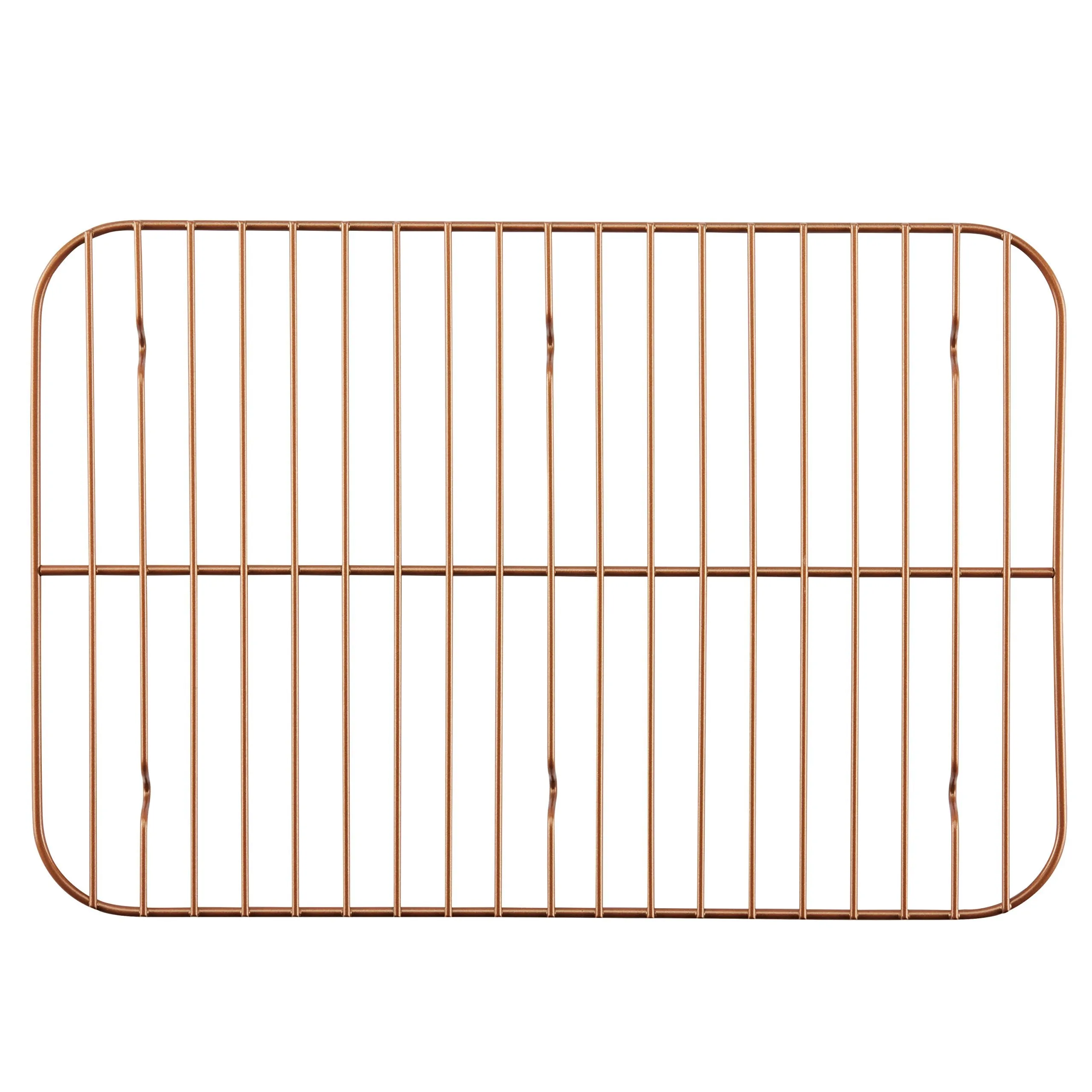 Ayesha Curry Nonstick Bakeware Set with Nonstick Cookie Sheet / Baking Sheet and Cooling Rack - 2 Piece, Copper Brown