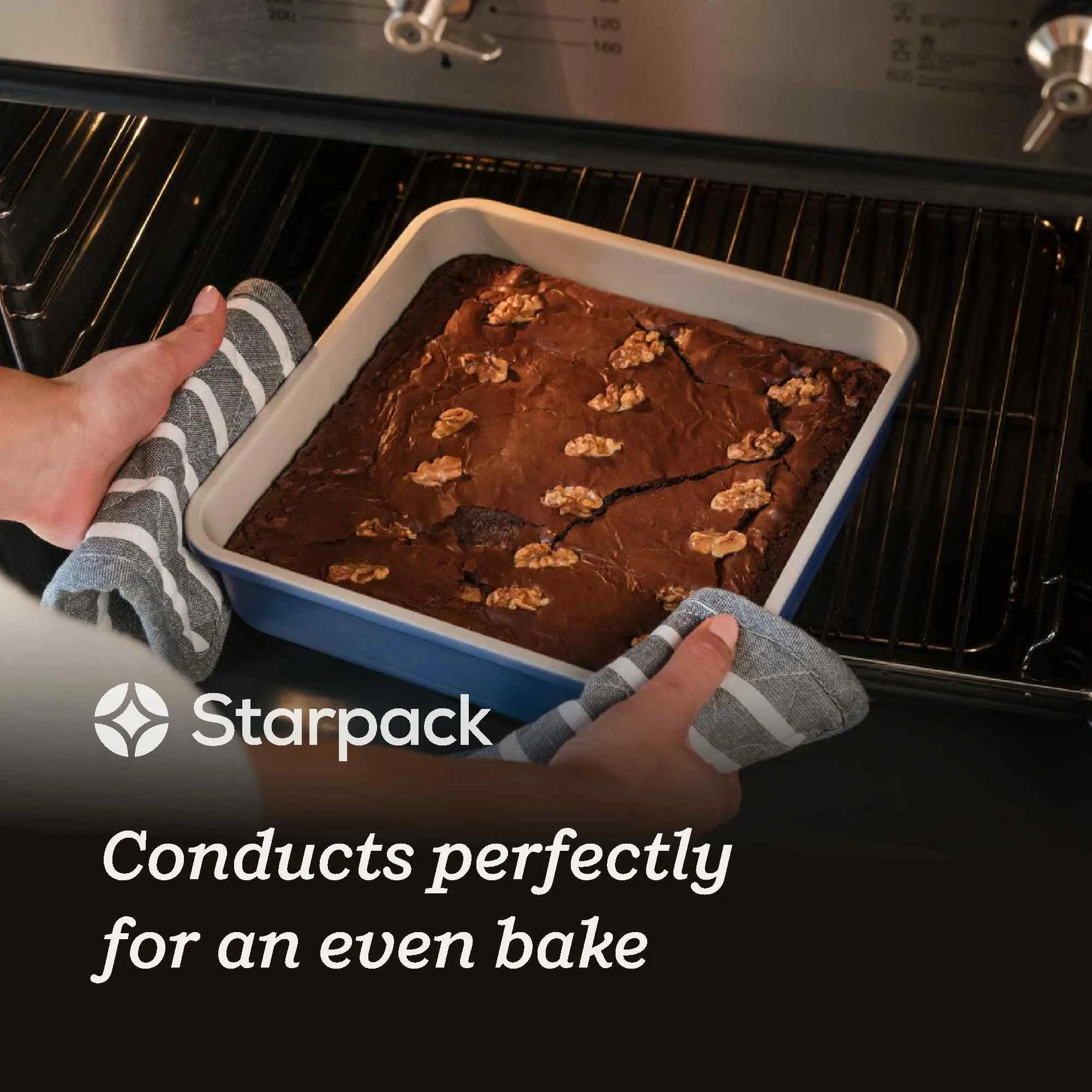 Bakes gonna bake - Rectangular Baking Pans Set of 3