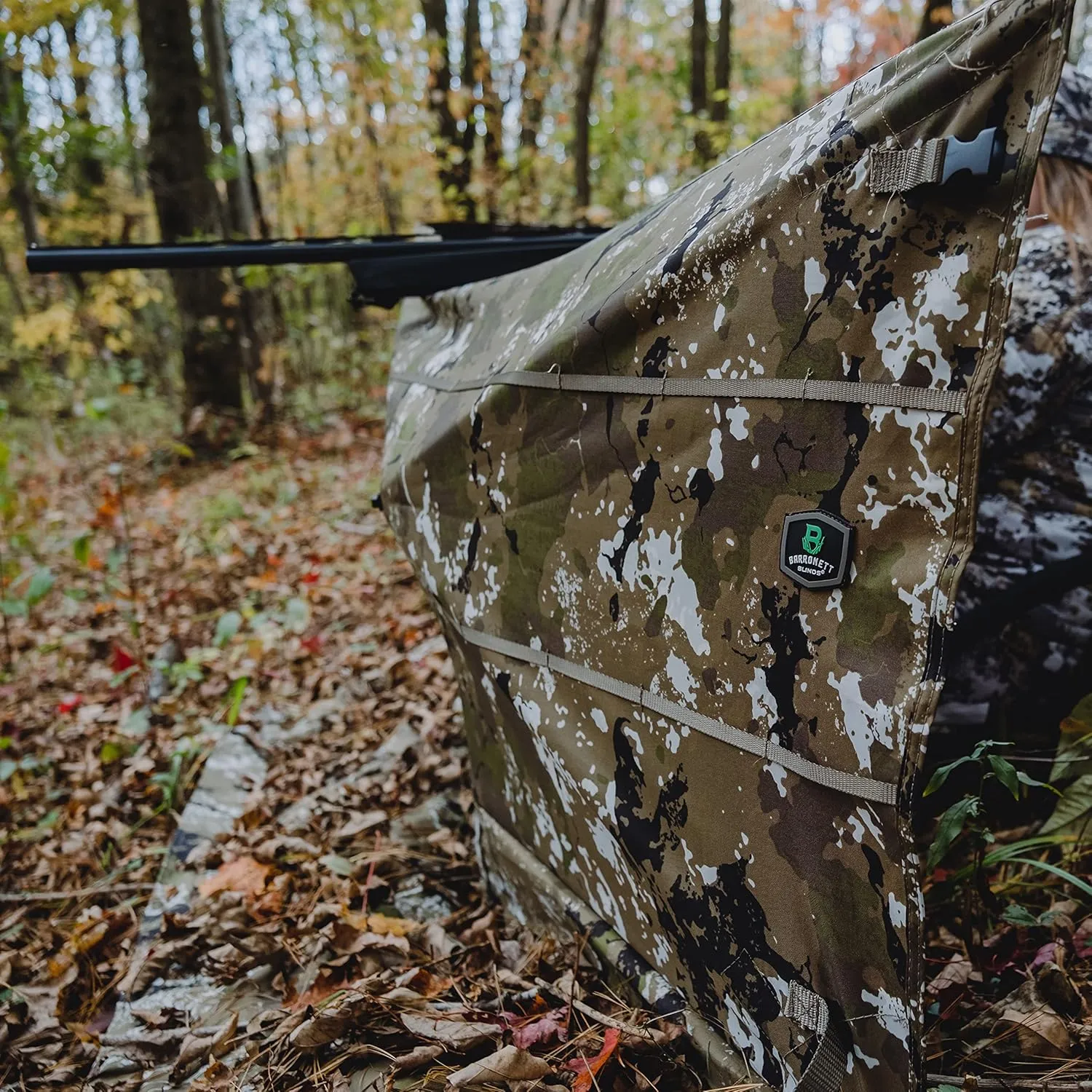 Barronett Blinds Adjustable Panel Blind, Ultra-Portable Concealment, Adjustable Height, 1-2 Person, Crater Thrive