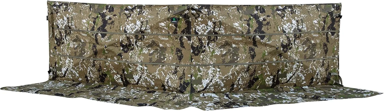 Barronett Blinds Adjustable Panel Blind, Ultra-Portable Concealment, Adjustable Height, 1-2 Person, Crater Thrive