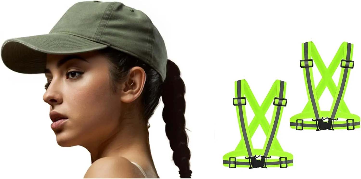 Baseball Cap Reflective Vest