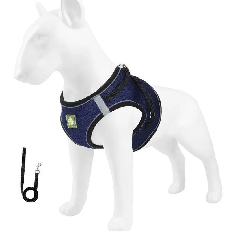Basic Cat Harness Escape Proof 4 Color Leash Set Cat Lead