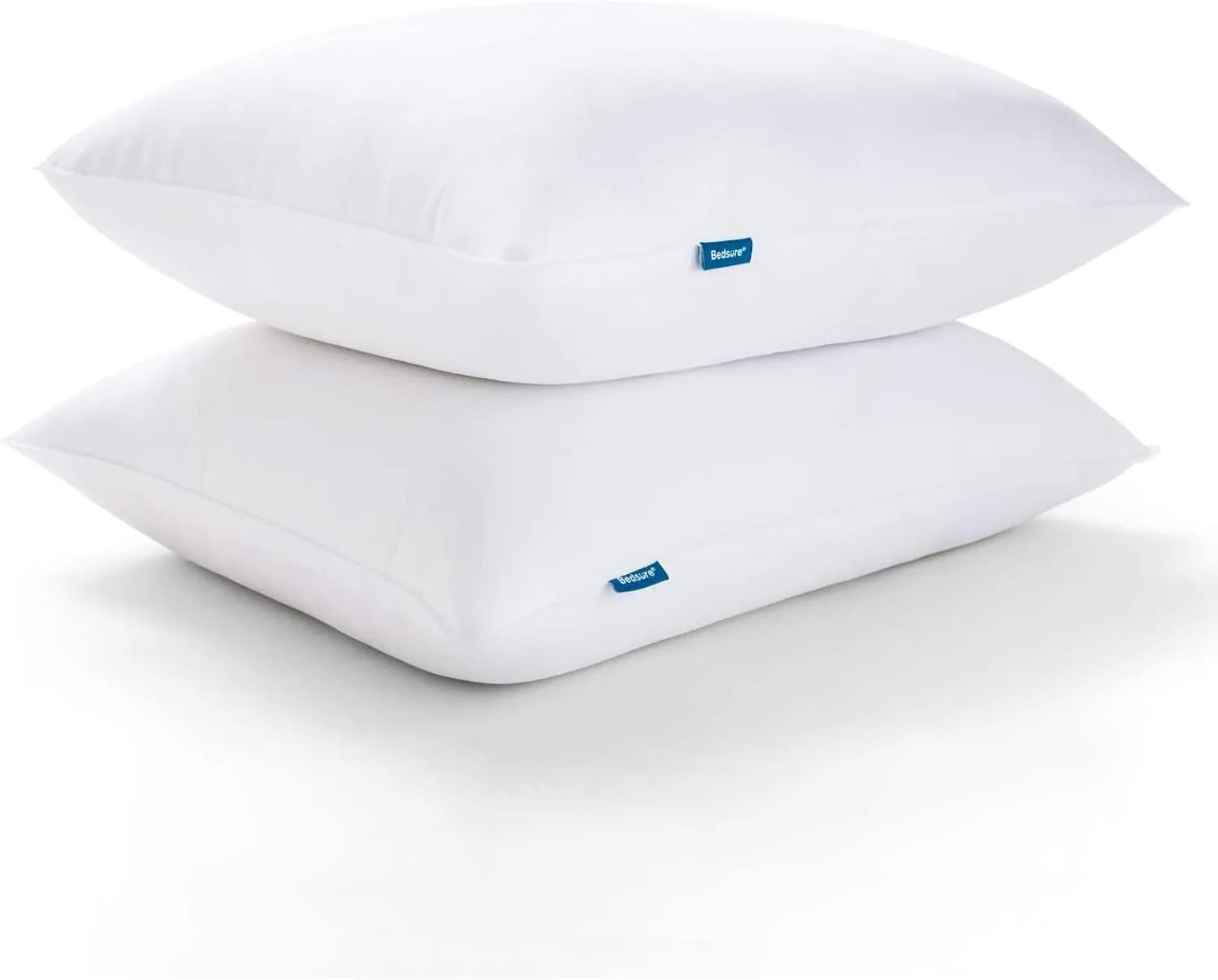 Bedsure Standard Pillows Size Set of 2 - Bed Pillows Standard Size for Sleeping, Soft and Supportive, Hotel Quality, Original Down Alternative Filling for Side, Back Sleepers, 2 Pack