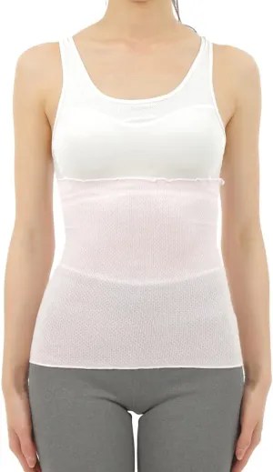 Belly Warmer Haramaki Thermal Underwear Top Cotton & Silk for Women Made in Japan