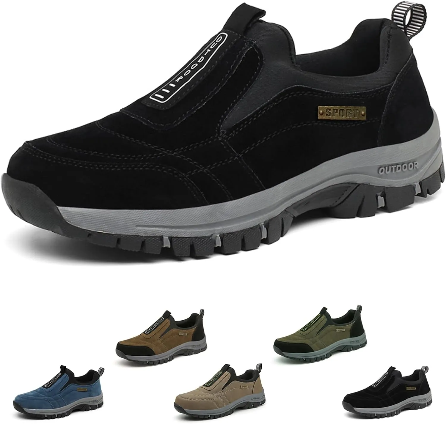 Bestofoot Mens Shoes, Men's Extended Width Foot Comfortable Sneakers with Arch Support and Shock Absorption