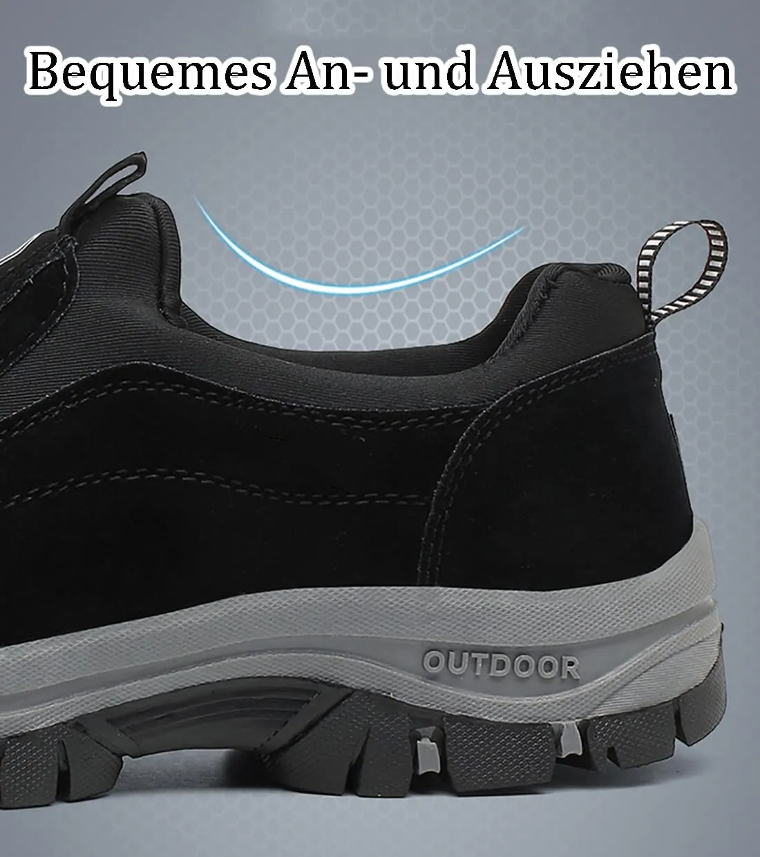 Bestofoot Mens Shoes, Men's Extended Width Foot Comfortable Sneakers with Arch Support and Shock Absorption