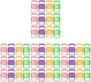 BESTOYARD 48pcs Mini Folding Chair Phone Holder Decorative Cellphone Bracket for Doll House Watermelon Compact Functional for Miniature Scenes