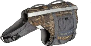 BLUESTORM Advanced Dog Vest with Reflective Stripes/Adjustable Neck Strap | X-Small | Max5 Camo