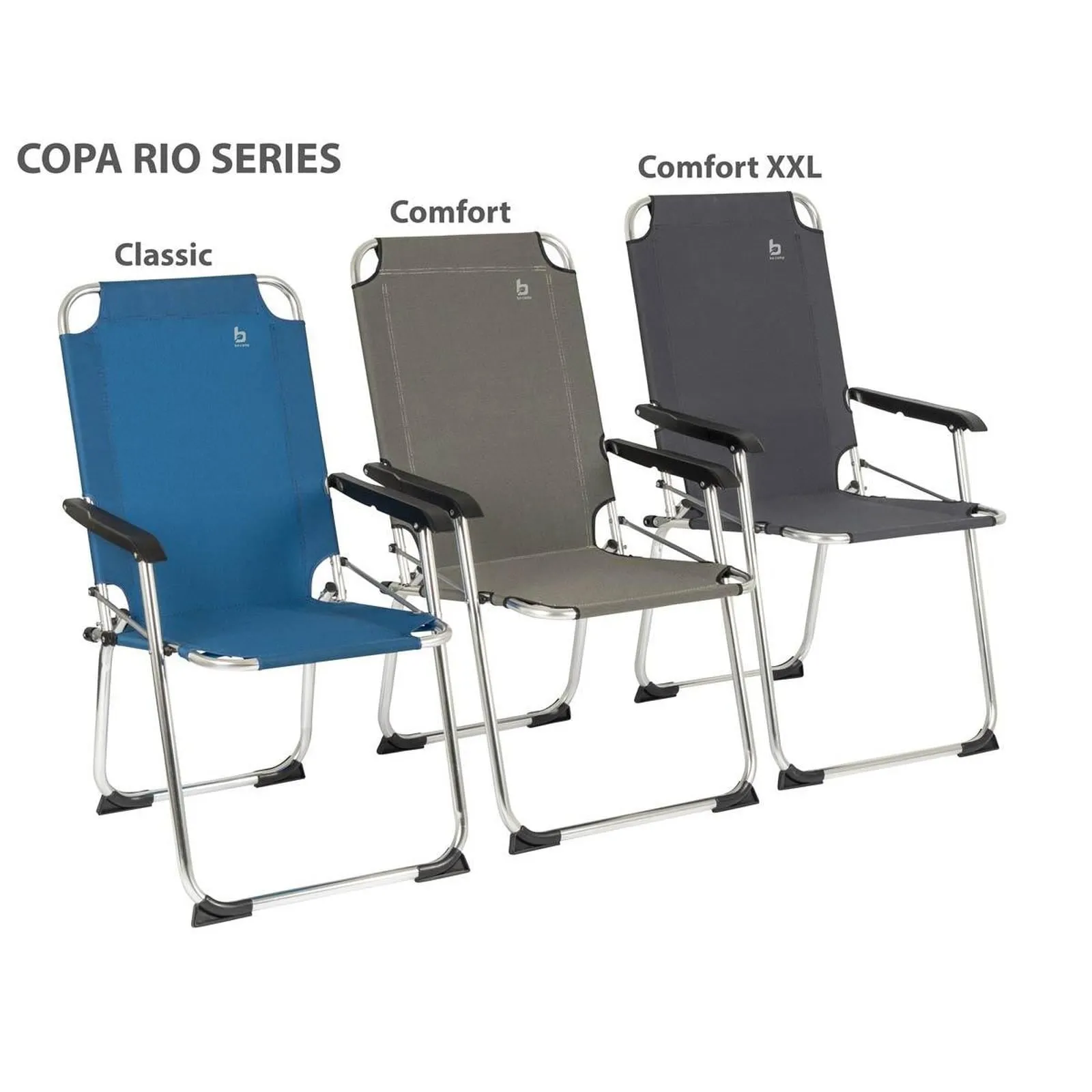 Bo-Camp Chair Copa Rio M Aluminium Sand