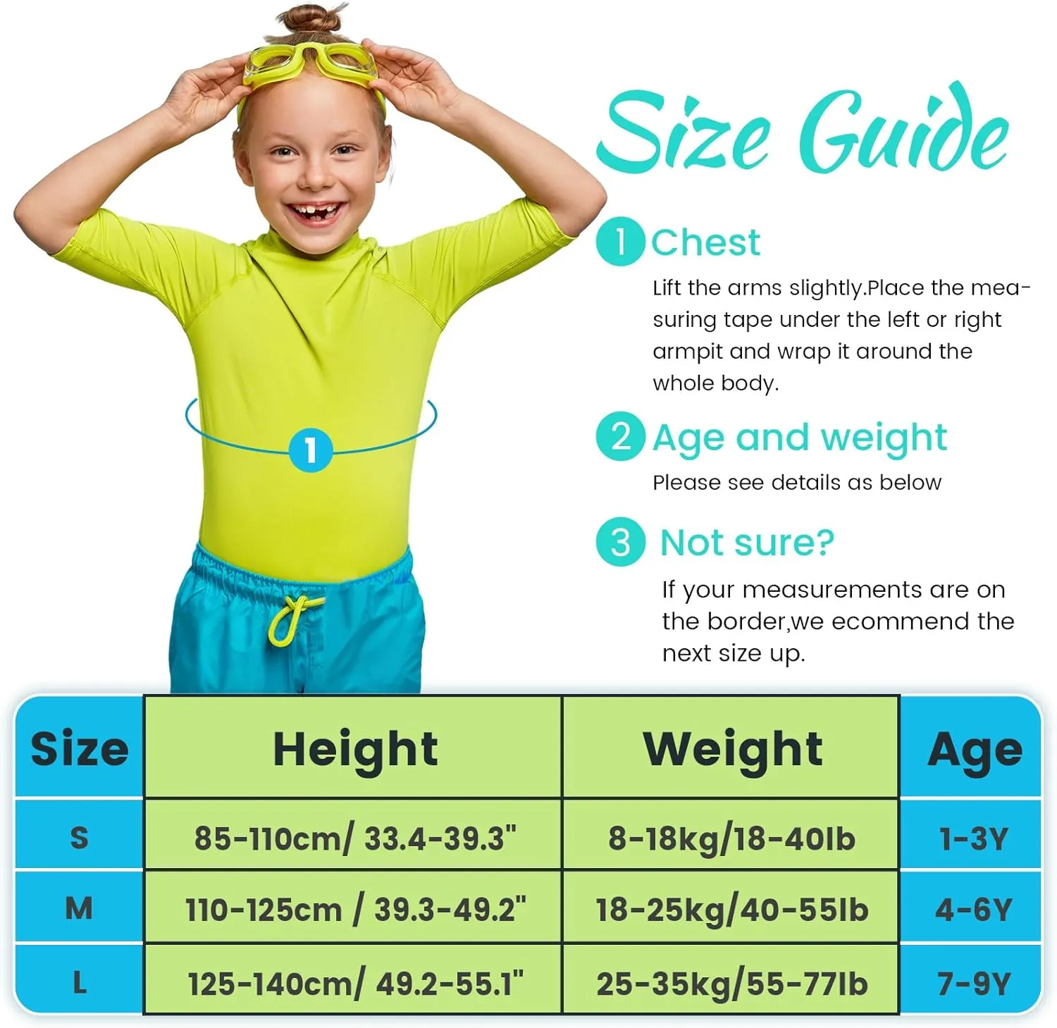 Boglia Kids Swim Vest Toddler Float Jacket Swimming Aid for Boys and Girls,Children Float Swimsuit with Adjustable Safety Strap for Age 2-9 Years/22-50Lbs