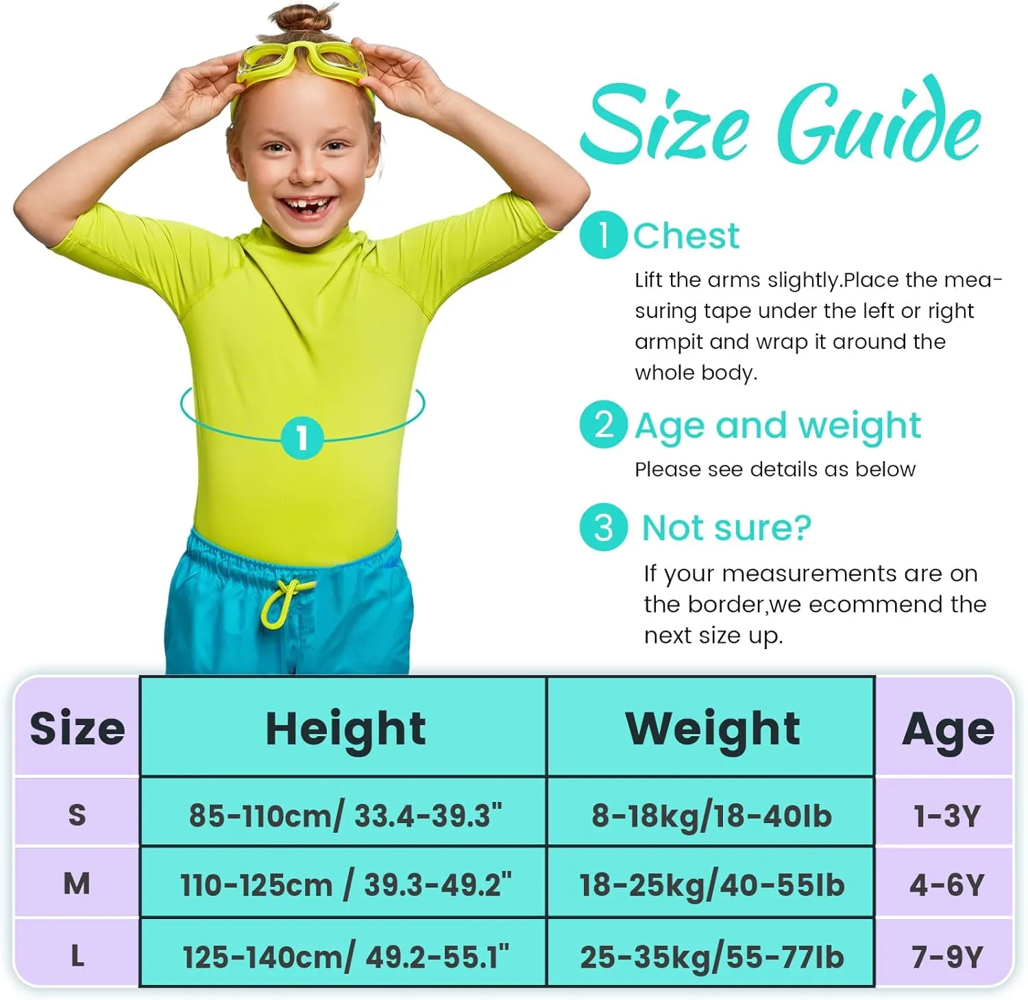 Boglia Kids Swim Vest Toddler Float Jacket Swimming Aid for Boys and Girls,Children Float Swimsuit with Adjustable Safety Strap for Age 2-9 Years/22-50Lbs