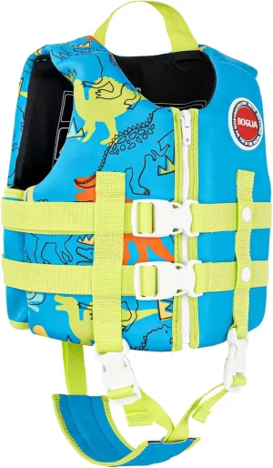 Boglia Kids Swim Vest Toddler Float Jacket Swimming Aid for Boys and Girls,Children Float Swimsuit with Adjustable Safety Strap for Age 2-9 Years/22-50Lbs