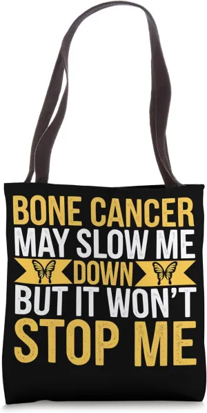 Bone Cancer Awareness Cancer Sucks Chemotherapy Tote Bag