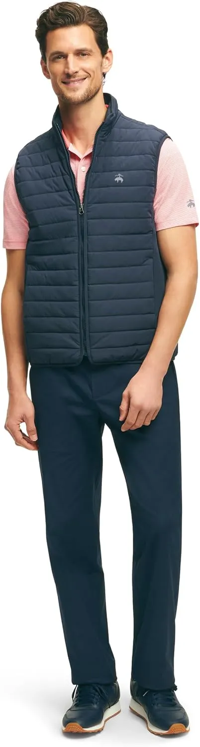 Brooks Brothers Men's Quilted Golf Vest