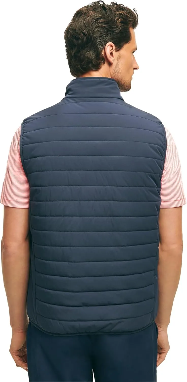 Brooks Brothers Men's Quilted Golf Vest