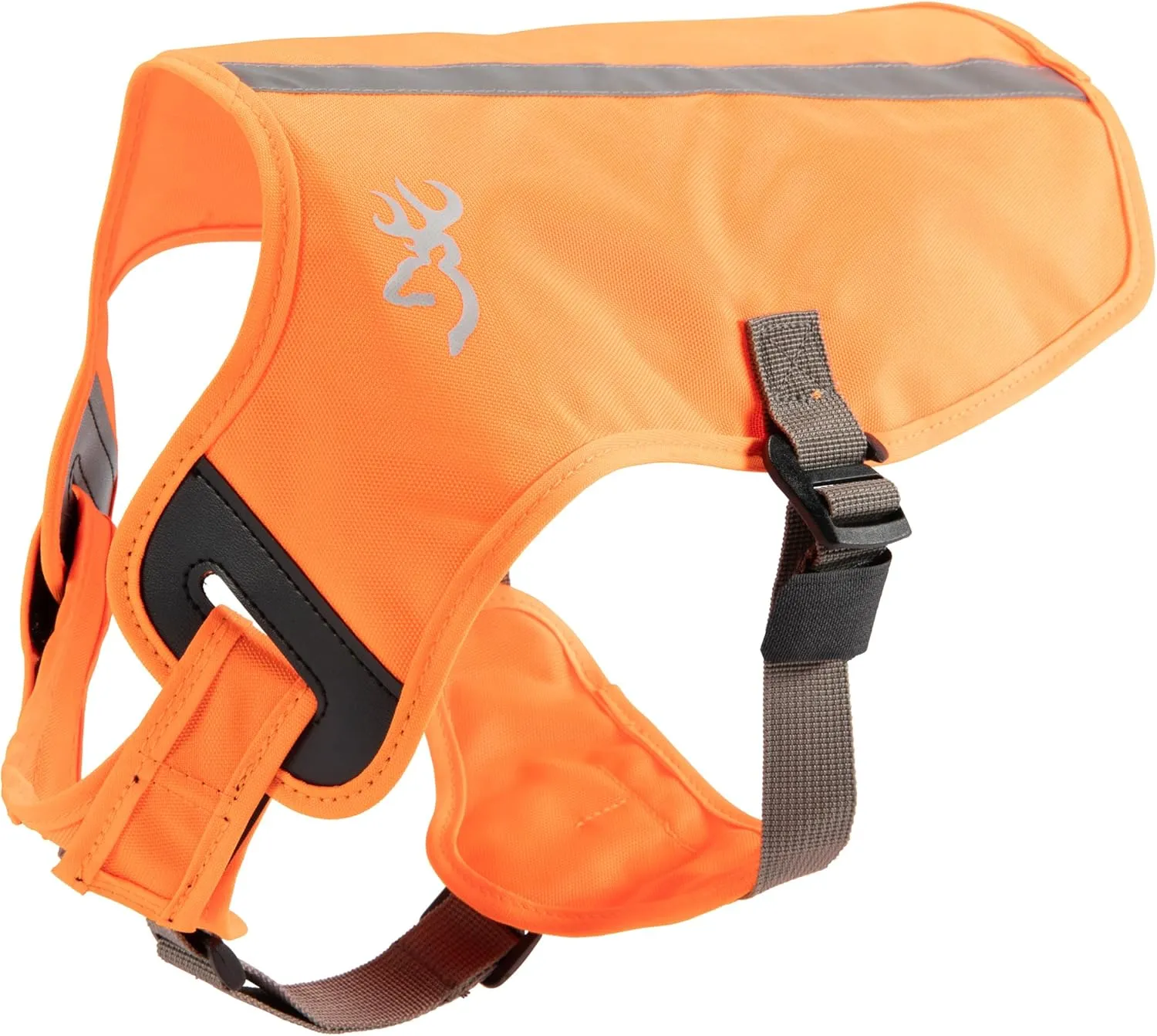 Browning Pet Vests, Hi Vis Safety Vests for Dogs, Safety Orange, Large, Adjustable Coverage