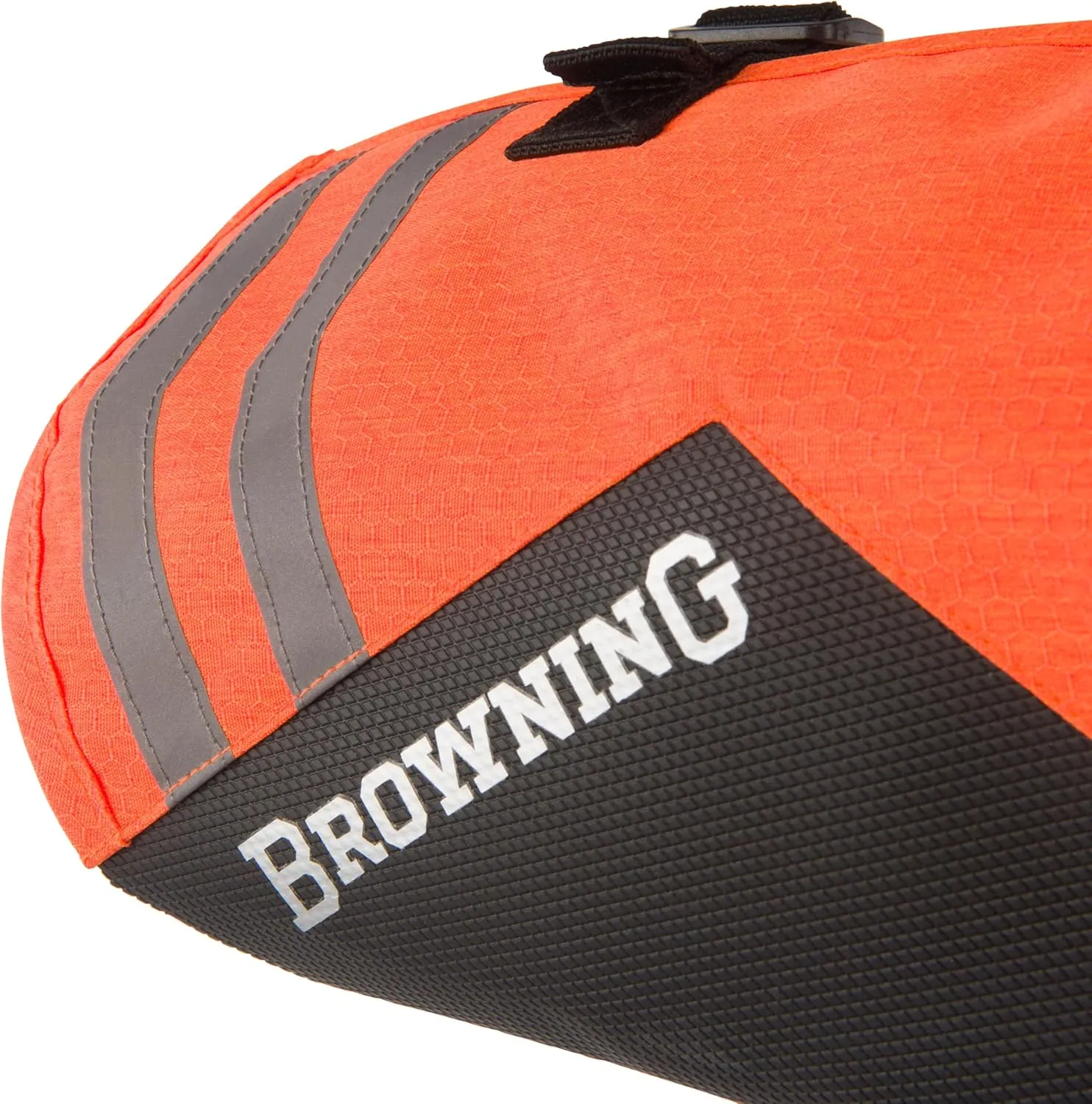 Browning Pet Vests, Hi Vis Safety Vests for Dogs, Saftey Orange/Black, Medium, Full Coverage