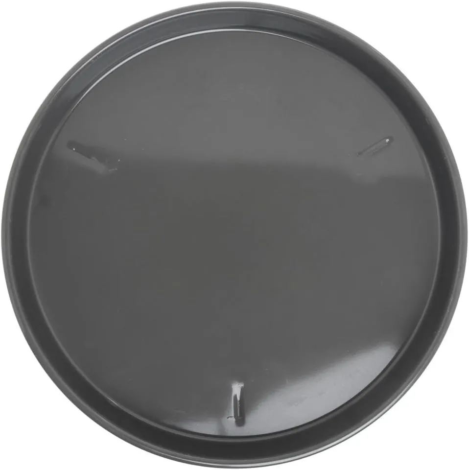 Bundy Chicago Metallic BAKALON® Aluminum Deep Dish Pizza Pan with AMERICOAT® Plus Clear Silicone Glaze - 16"Dia x 1 1/2"D