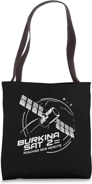 Burkina Sat 2 Satellite Launch 2024 Reaching New Heights Tote Bag