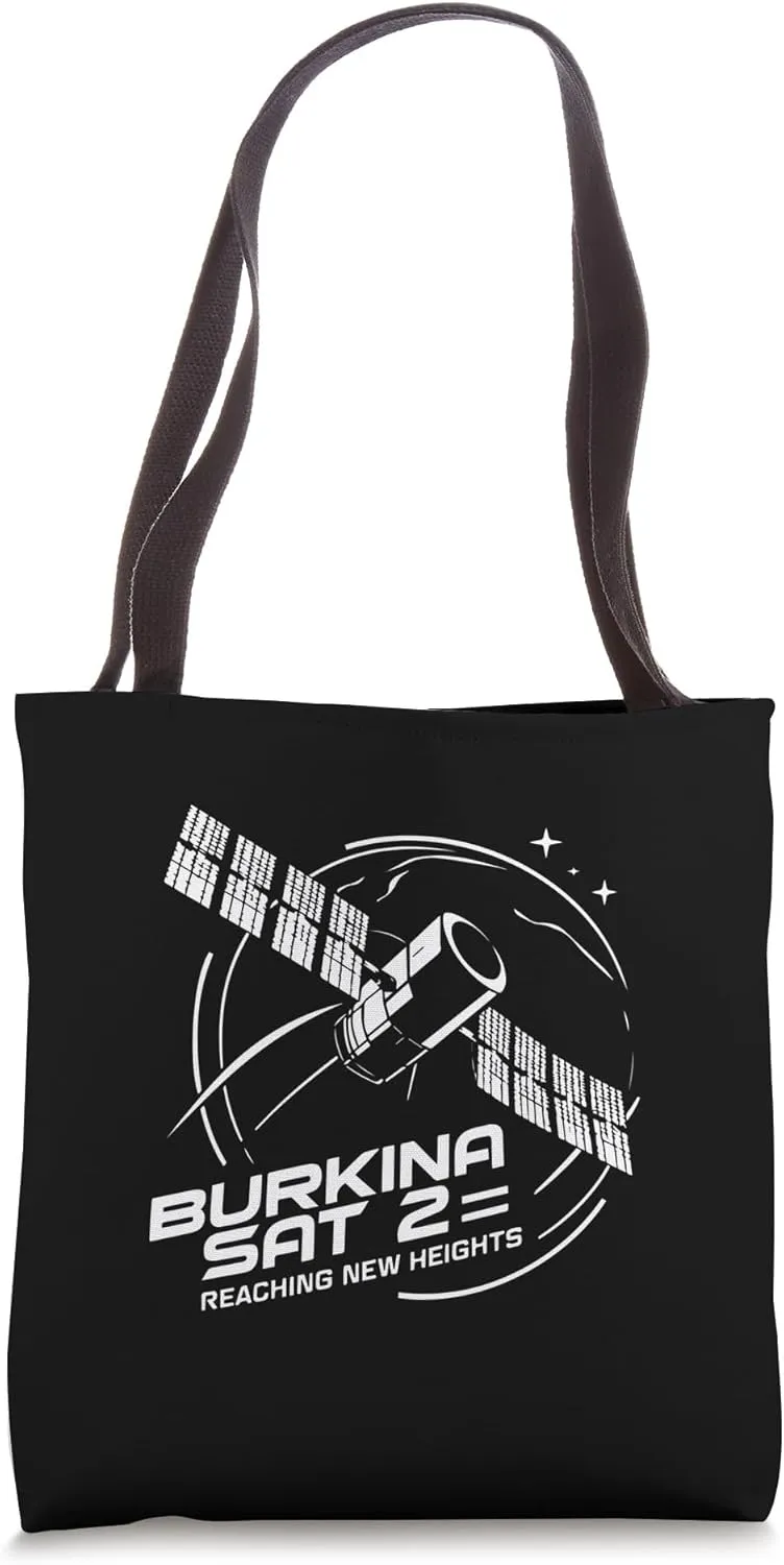 Burkina Sat 2 Satellite Launch 2024 Reaching New Heights Tote Bag
